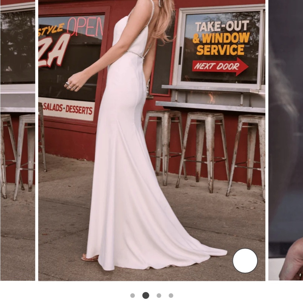 Willowby by Watters Lenox Gown - Picture 2 of 7